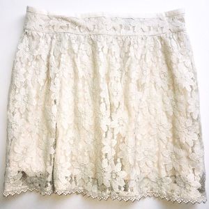 American Eagle Outfitters lace skirt
